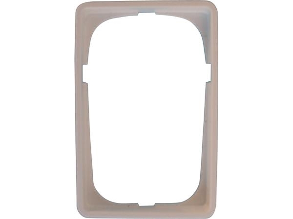 ELWORKS Fuga® Baseline ramme 50 - Hvid - 1,5 Modul - Passer til LK Fuga | Lauritz Knudsen - LK FUGA - Rammer & Tangenter | GameStuff