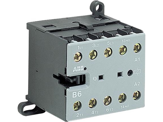 Abb Mini-Schütz 4Kw, 400V Ac, 9A Bei Ac33 Polig, 1Nc, Steuerspannung 230V Ac 40-450Hz