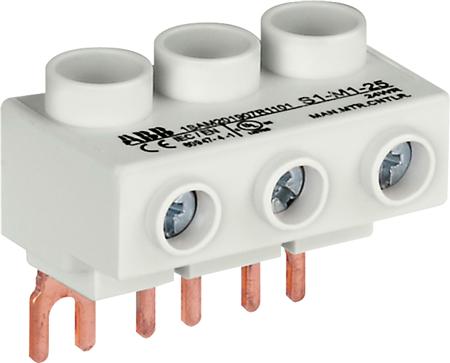 Abb Tilslutningsklemme Lav Model Maks. 63A, Lav Tilslutning 25Mm2 Für Ms116/132