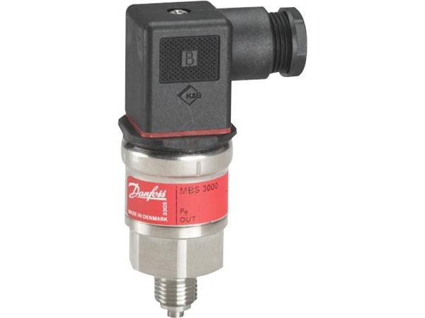 Danfoss Tryktransmitter Mbs 3000 Trykområde 0-40 Bar 10-30Vdc Forsyning Ausgang 4-20Ma