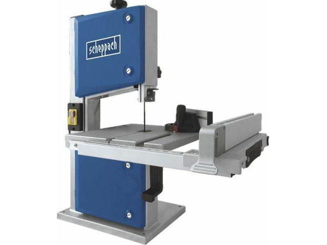 Scheppach HBS30, Vertikal bandsåg, 0 - 45°, Gjuten aluminium, Blå, Grå, Stål, Gjuten aluminium, 8 cm | Elverktyg - DIY - Elverktyg 230V - Cirkelsåg | GameStuff