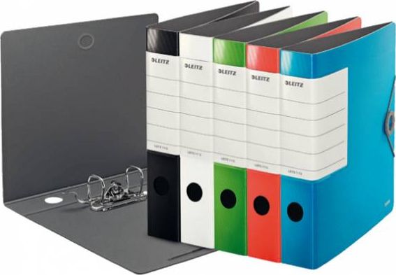 Leitz Ordner Active Solid A4 82Mm Blau, A4, Lagerung, Hartschaumstoff, Blau, 500 Blätter, 8,2 Cm