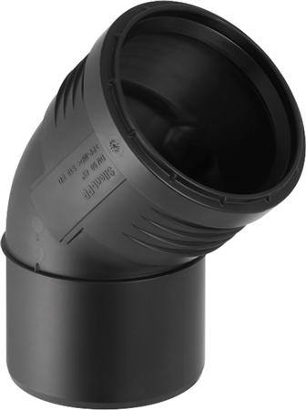 50 Mm X 45° Bøjning Silent Pp Geberit