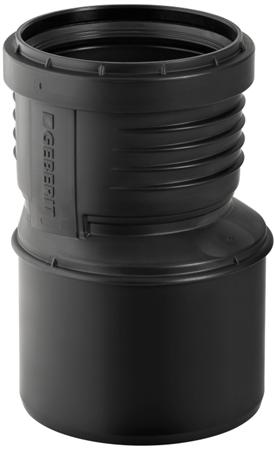 Geberit Silent Pp Reduktion 110/50Mm Mf Sort