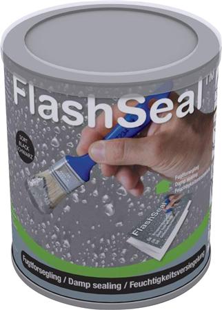 Flashseal. Schwarz 1,13 Kg - Gummifarbe, Die Für Verschiedene Dachreparaturen Verwendet Werden Kann