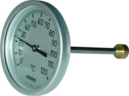 Termometer Typ Tc 65Mm - M/50 Mm Føler