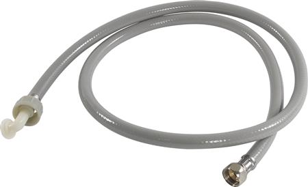 NEOPERL Slange PVC grå 1/2 lige x 3/4 vinkel 2500 mm. kallt teknisk vand | VVS Artiklar - Badrum - Tillbehör för tvättställ | GameStuff