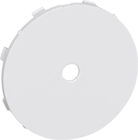 Afdækning Til Ø84 Mm Lampeudtag 5-Polet Plan Hvid