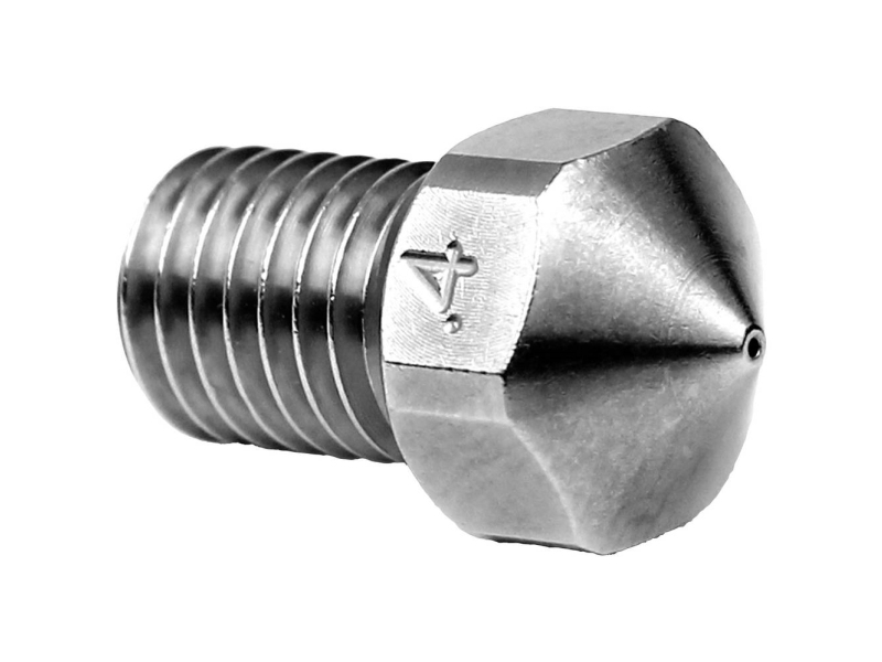 Micro Swiss-Belagt Slidstærk Messingspids Til Flashforge Creator Pro 2 - 0,8 Mm