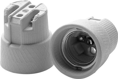 Porslinsuttag E27 infällt | Belysning - Tillbehör & reservdelar - Lamphållare | GameStuff