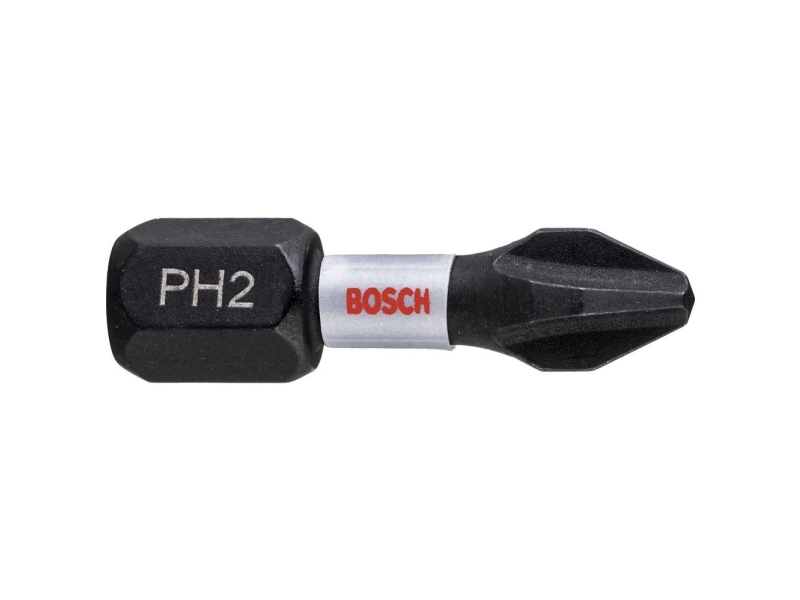 Bosch Bits Ph2 Impact 25Mm 2 Stk