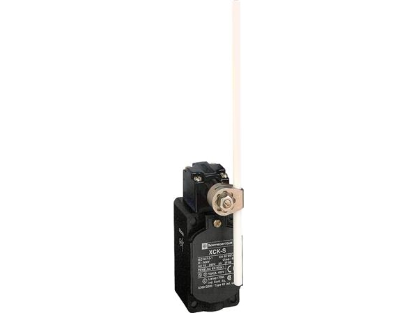 Telemecanique Sensors Endestop Komplet. Plast. Plastpind Ø6 Længde 200 Mm. 1No + 1Nc. M20 Kabel Tilgang