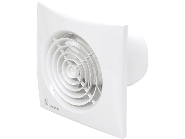 Thermex Fan Silent 100 Cz Scandic, Standardmodell, Luftdurchsatz 95 M³/H.