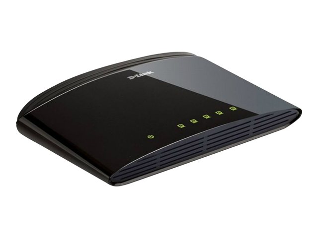 D-Link Des-1005D, Unmanaged, Fast Ethernet (10/100), Vollduplex