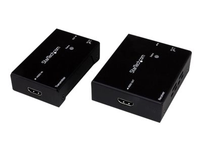 Startech.Com Hdmi Über Cat5e Hdbaset Extender - Poc Stromversorgung Über Kabel - Ultra Hd 4K, 4096 X 2160 Pixel, Av-Sender & -Empfänger, 70 M, Kabelg