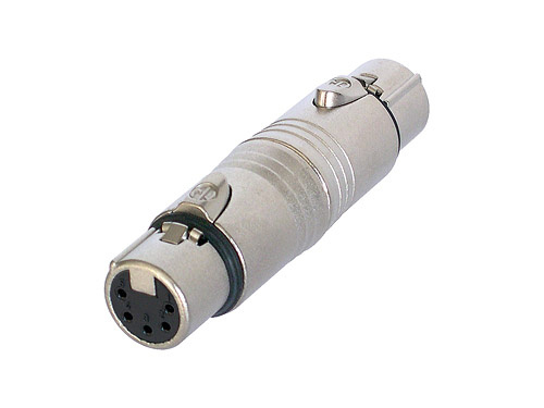 Neutrik Na5ff, Xlr, Xlr, Grå