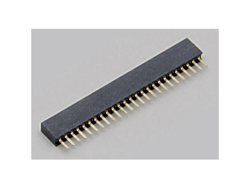 Conrad Tc-2506276, 1 X 20-Pin, Schwarz, Metallisch, Weiblich, Gerade, 300 V, 20 Mo