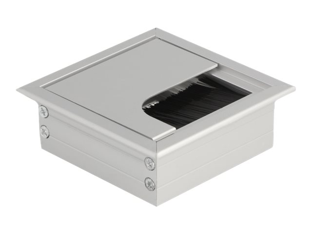 Delock - Kabelskive - silver | EL Artiklar - Elcentral - Monteringsskåp | GameStuff