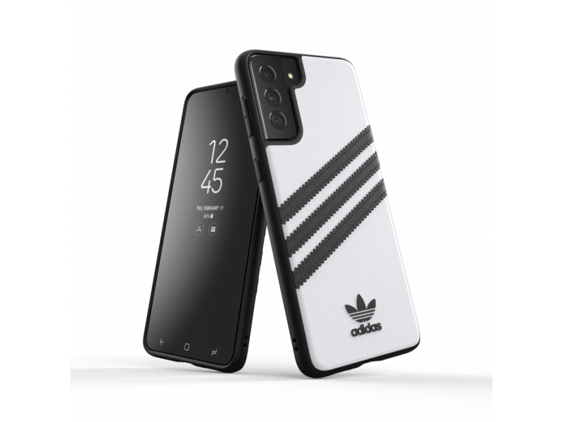 Adidas 44762 Cover Samsung Galaxy S21+ \\ Sort Hvid