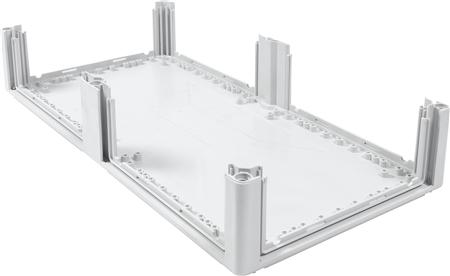 Ensto Cubo P Hängeschrank Polycarbonatboden 400 X 600 X 102 Mm 6 Flanschöffnungen