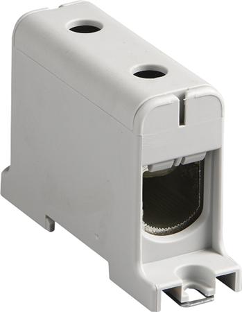 Gennemgangsklemme 35-150Mm² Skrueterminal Grå Enkel