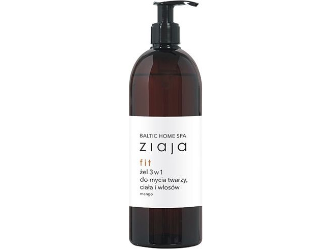 Ziaja_baltic Home Spa Fit Gel For Washing Face Body And Hair Mango 500ml