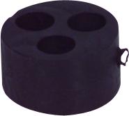 JACOB Multipakning Perfect PG16 til kabel Ø 3x5 mm gummi, sort | Annan EL - Artiklar med hög strömstyrka | GameStuff