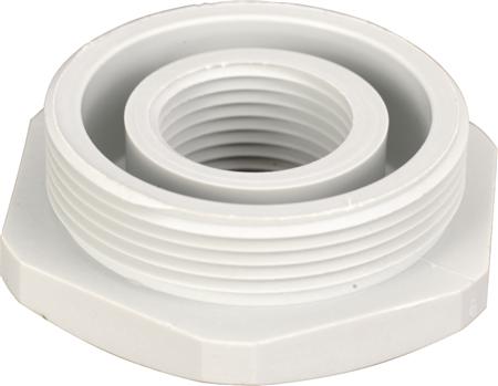 JACOB Reducer med sexkantig yttergänga M20 innergänga M16polyamid ljusgrå RAL 7035 | EL Artiklar - Andra EL - Starka kraftartiklar | GameStuff