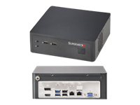 Supermicro Cse-101I, Small Form Factor (Sff), Pc, Schwarz, Mini-Itx, Heimbüro, Hdd, Leistung