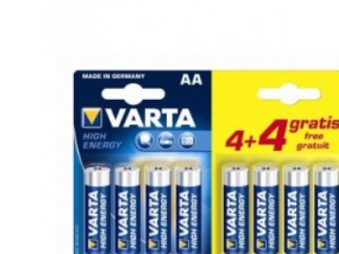 Varta 04906, Engangsbatteri, AA, Alkaline, 1,5 V, 8 stk, Blå, Guld