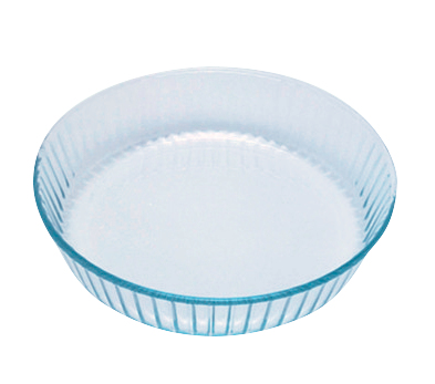 Pyrex 818B000, Kageform, Rund, Rillet Overflade, 2,1 L, -40 °C, 300 °C