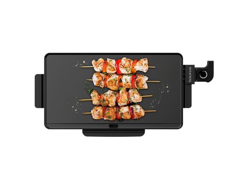 Taurus Steakmax 2200, Svart, Fristående, 1 zone(s), 490 x 270 mm, Rotations-, 2200 W | Trädgården - Grillar - Elgrillar | GameStuff