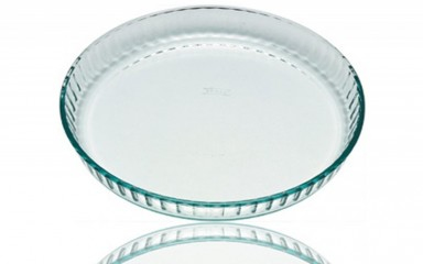 Pyrex 7070.55141, Gratin bradepande, Rund, Glas, Transparent, -40 - 300 °C, Frankrig
