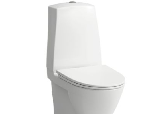 Laufen Pro N Gulvstående Wc Med P-Lås Back-To-Wall Lim, Lcc