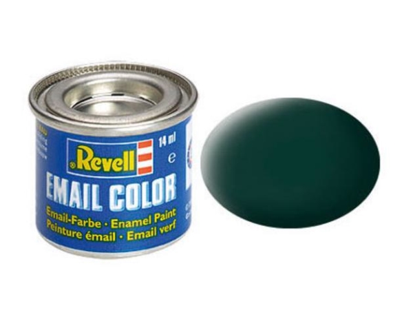 Revell Black-Green, Mat 14 Ml-Tin, Grön, 1 Styck