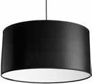 Leinwand Isabella Castillo Ø40 Schwarz/Weiss