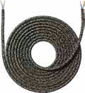 Nielsen Light Stofledning - 4 Meter - Meleret Sort