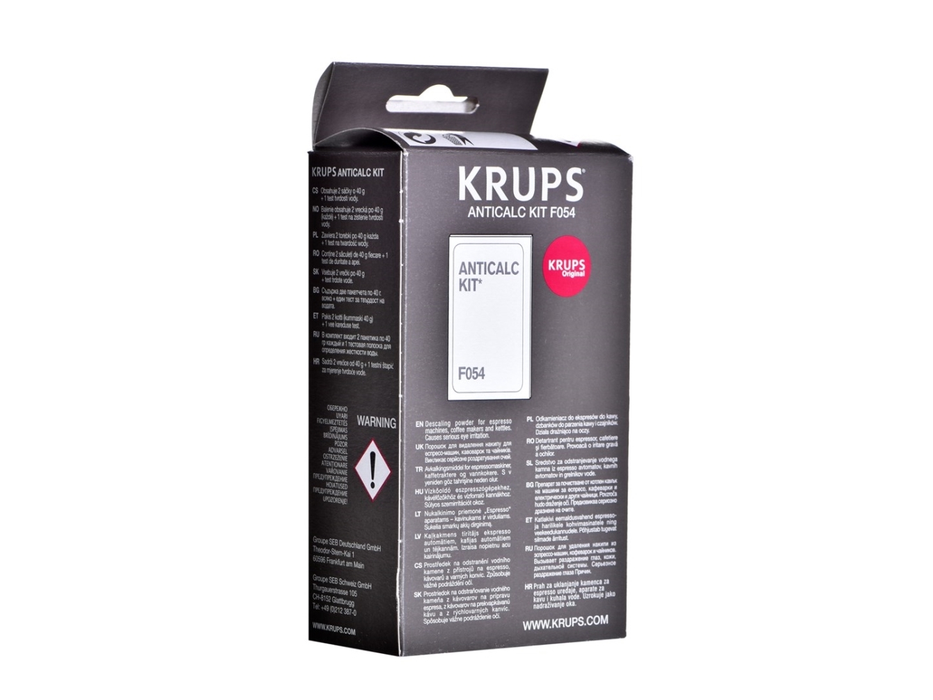 Krups F05400, Kaffemaskiner