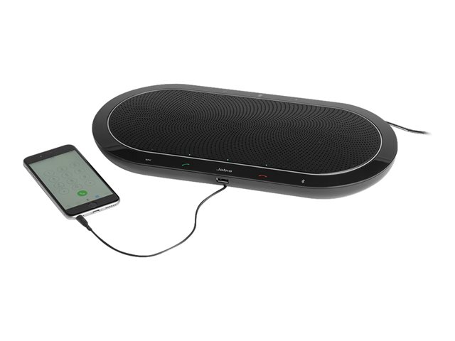 Jabra Speak 810, Schwarz, 30 M, Verkabelt & Kabellos, 3,5 Mm, A2dp, 56 Mm