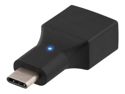 Deltaco Usbc-1200 - Usb-Adapter - Usb (Hun) Til 24 Pin Usb-C (Han) - Usb 2.0 - Sortieren
