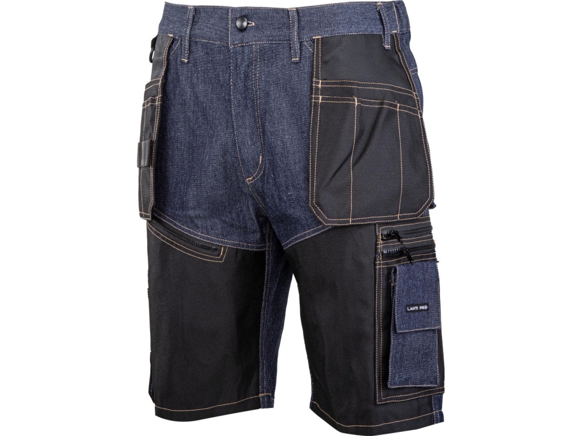 Lahti Pro Short Jeanunian Shorts, Blå, Med Foer, "3Xl", Ce, Lahti