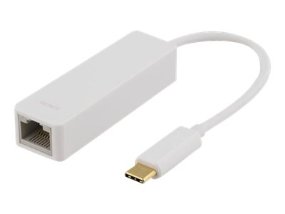 Deltaco Usbc-Giga1 - Netzwerkadapter - Usb-C 3.1 - Gigabit Ethernet - Weiß