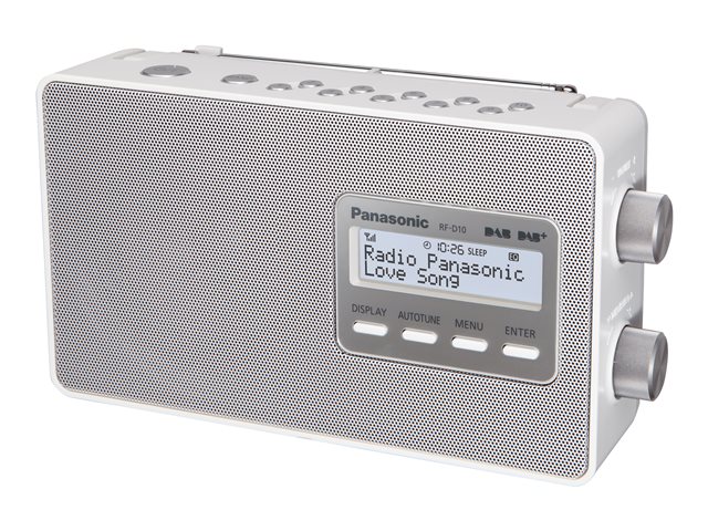 Panasonic Rf-D10, Persönlich, Digital, Dab, Dab+, Fm, 87,5 - 108 Mhz, 2 W, Flach