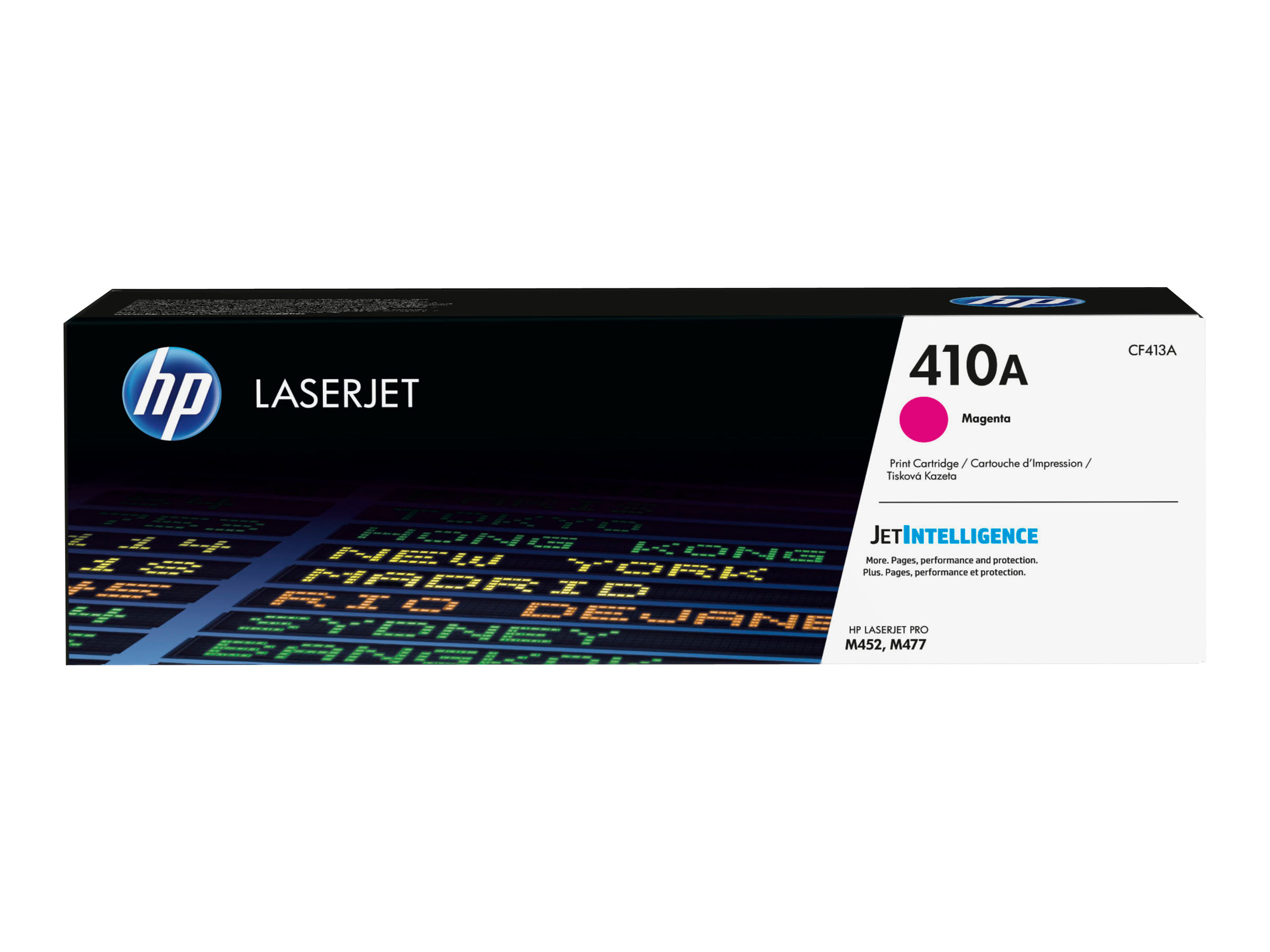 Hp 410A - Magenta - Original - Laserjet - Tonerpatron (Cf413a) - For Color Laserjet Pro M452, Mfp M377, Mfp M477