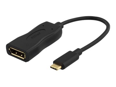 Deltaco Usbc-Dp - Ekstern Videoadapter - Usb-C 3.1 - Displayport - Sortieren