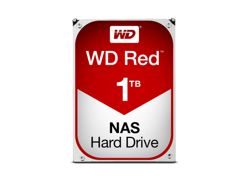 Wd Red Plus Wd10efrx - Harddisk - 1 Tb - Intern - 3.5" - Sata 6Gb/S - Buffer: 64 Mb - For My Cloud Ex2 Ex4