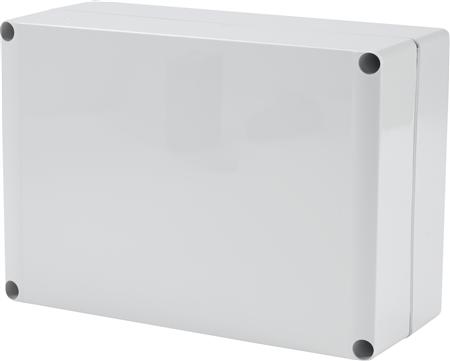 Ensto Montageboks Cubo S Polycarbonat Bxhxt 175 X 250 X 100 Mm Grå Ral7035 Med Højt Grå Låg Ip66/67 Uden Udslagsblanketter