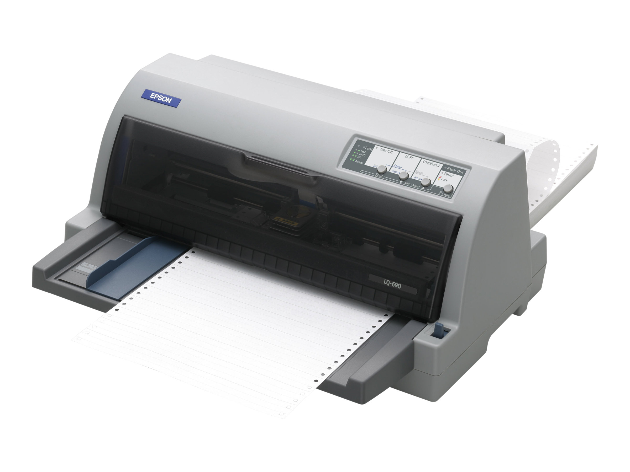 Epson LQ 690 Printer - S/H - dot-matrix - 12 cpi 24 pin - op til 529 tegn/sek. - parallel, USB