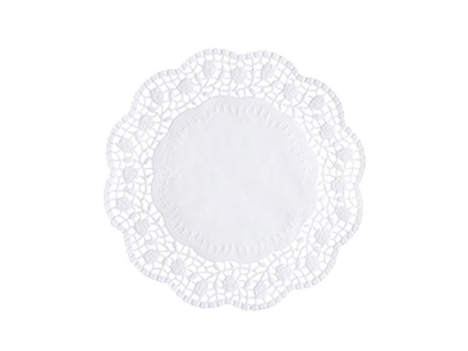 Papstar 12454, rund, vit, papper, 20 cm | N - A | GameStuff