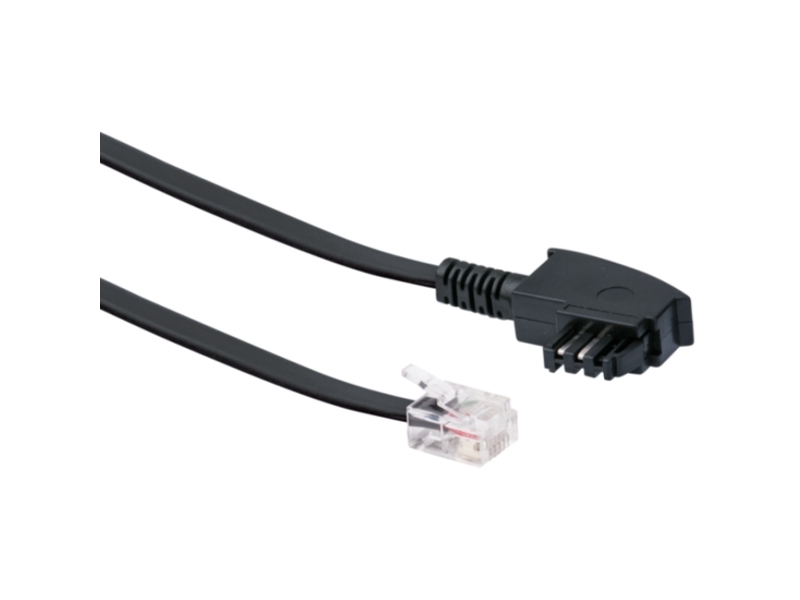 Schwaiger 3.0M Rj-12 - Tae-F, 3 M, Rj-12, Tae-F, Schwarz, Männlich, Männlich